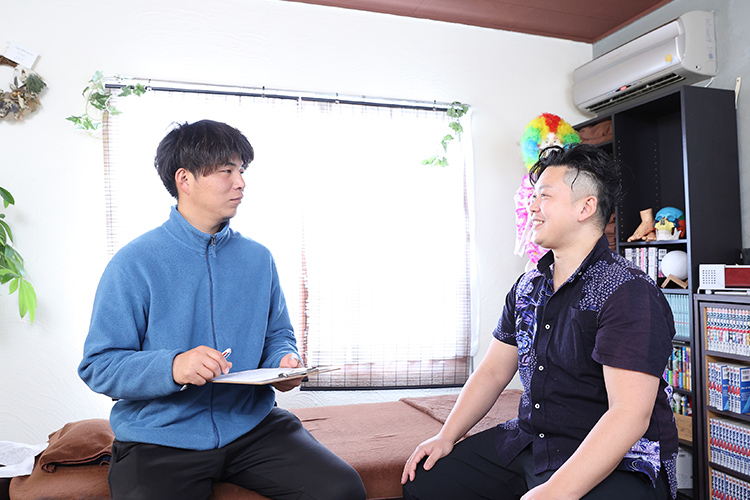 施術後のご案内