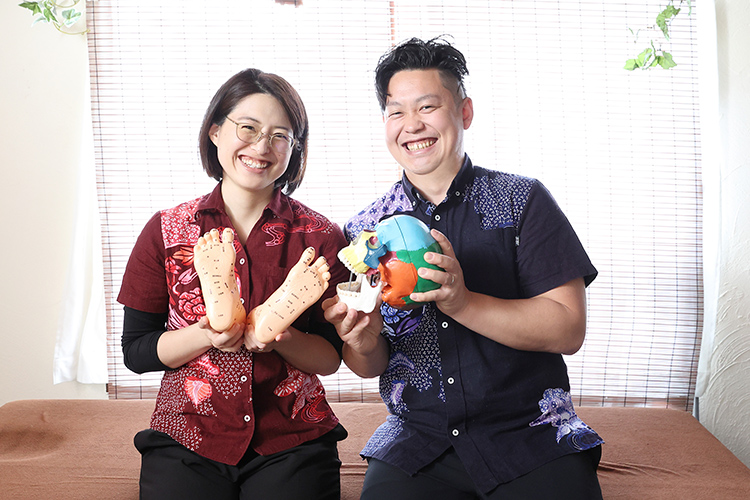 夫婦で営むプライベートサロン